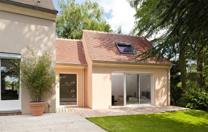 Extension de maison, agrandissement à Saint-Georges-Montcocq